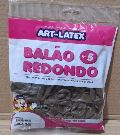 BALAO REDONDO N5 MARROM C50UND